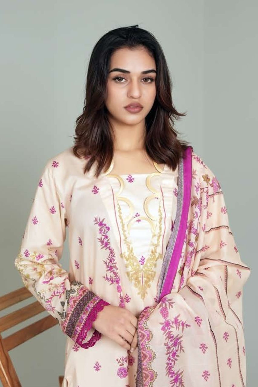 Basant Digital Printed Lawn 3PC