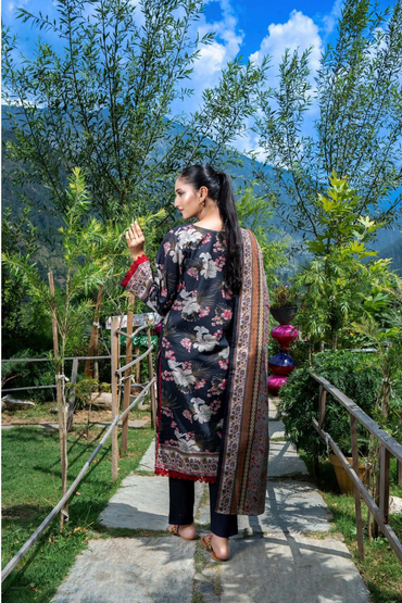 Zesh Airjet Printed Khaddar 3PC