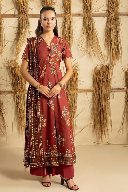 Mahrosh By Paltar Luxury Model Linen 3PC