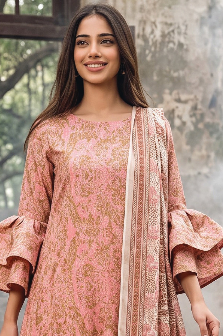 Zesh Digital Printed Khaddar 3PC
