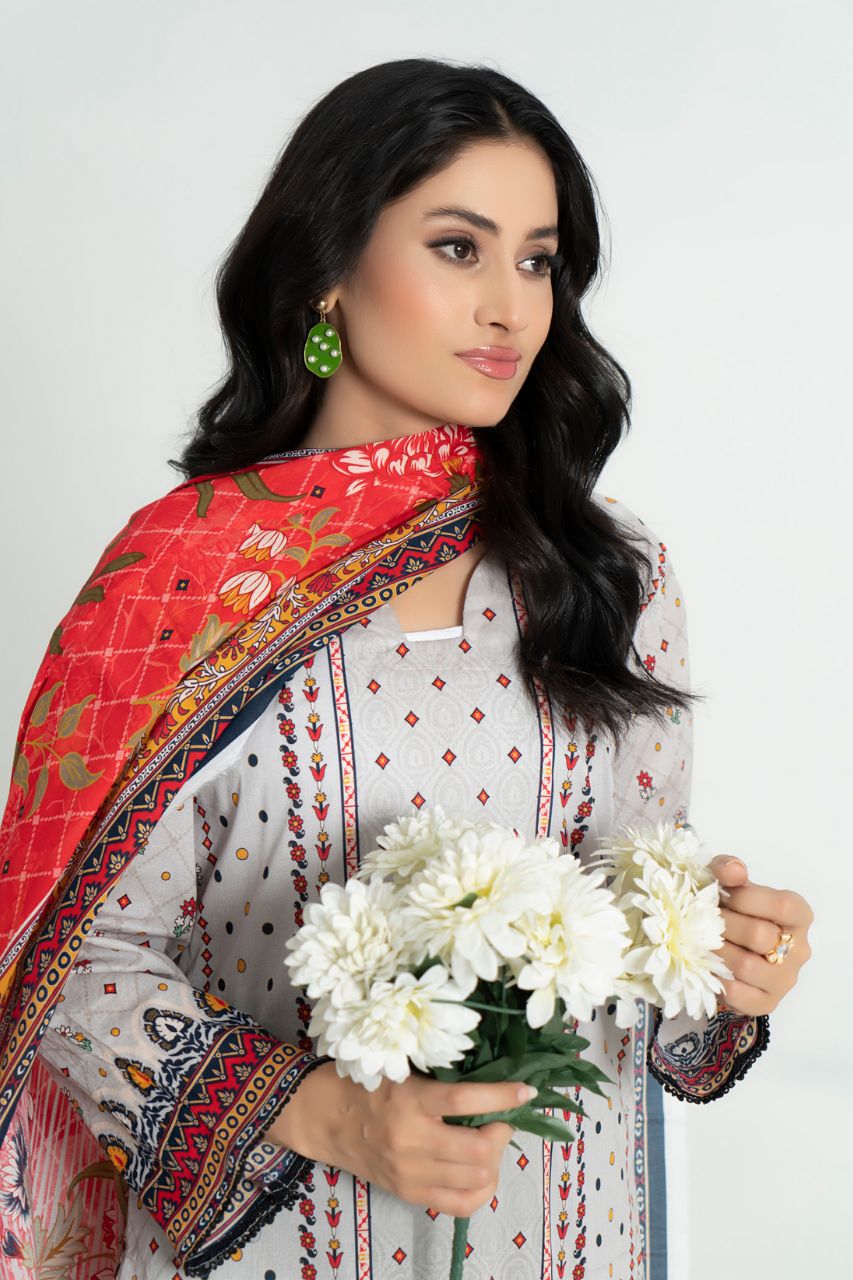 Junoon By Marooj Digital Printed Lawn 3PC