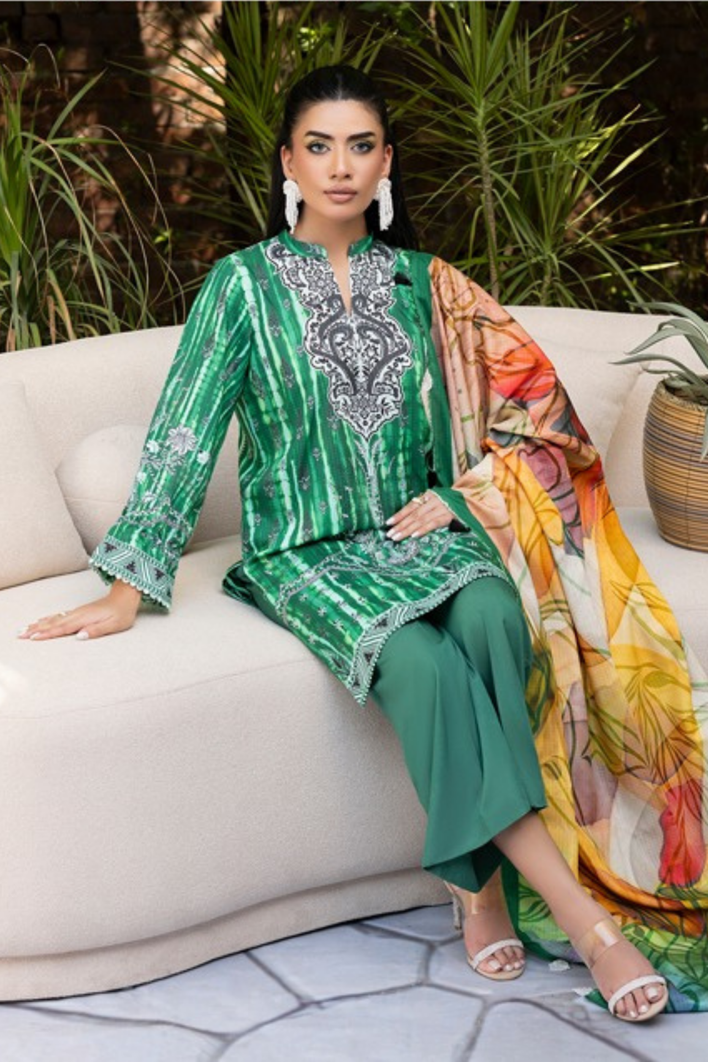 Patjhar By Paltar Digital Printed Soft Khaddar 3PC