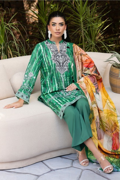 Patjhar By Paltar Digital Printed Soft Khaddar 3PC