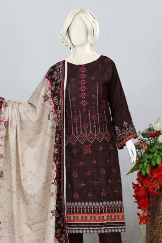 Nureh By Anaya Noor Embroidered Khaddar-3PC