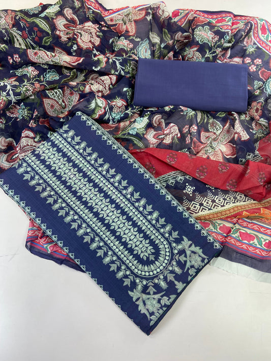 Gul Rang By Zara Ali Bana Doria Lawn 3-PC