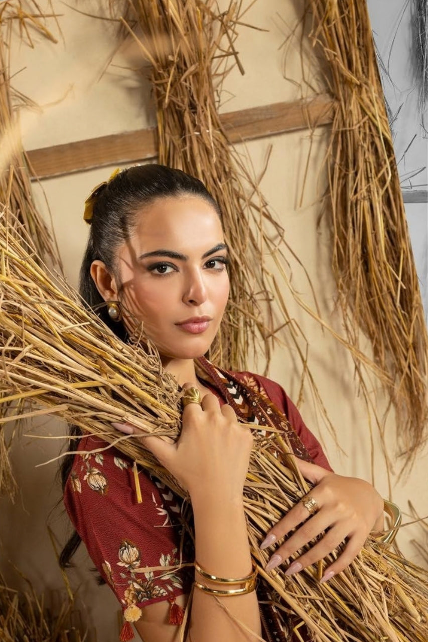 Mahrosh By Paltar Luxury Model Linen 3PC