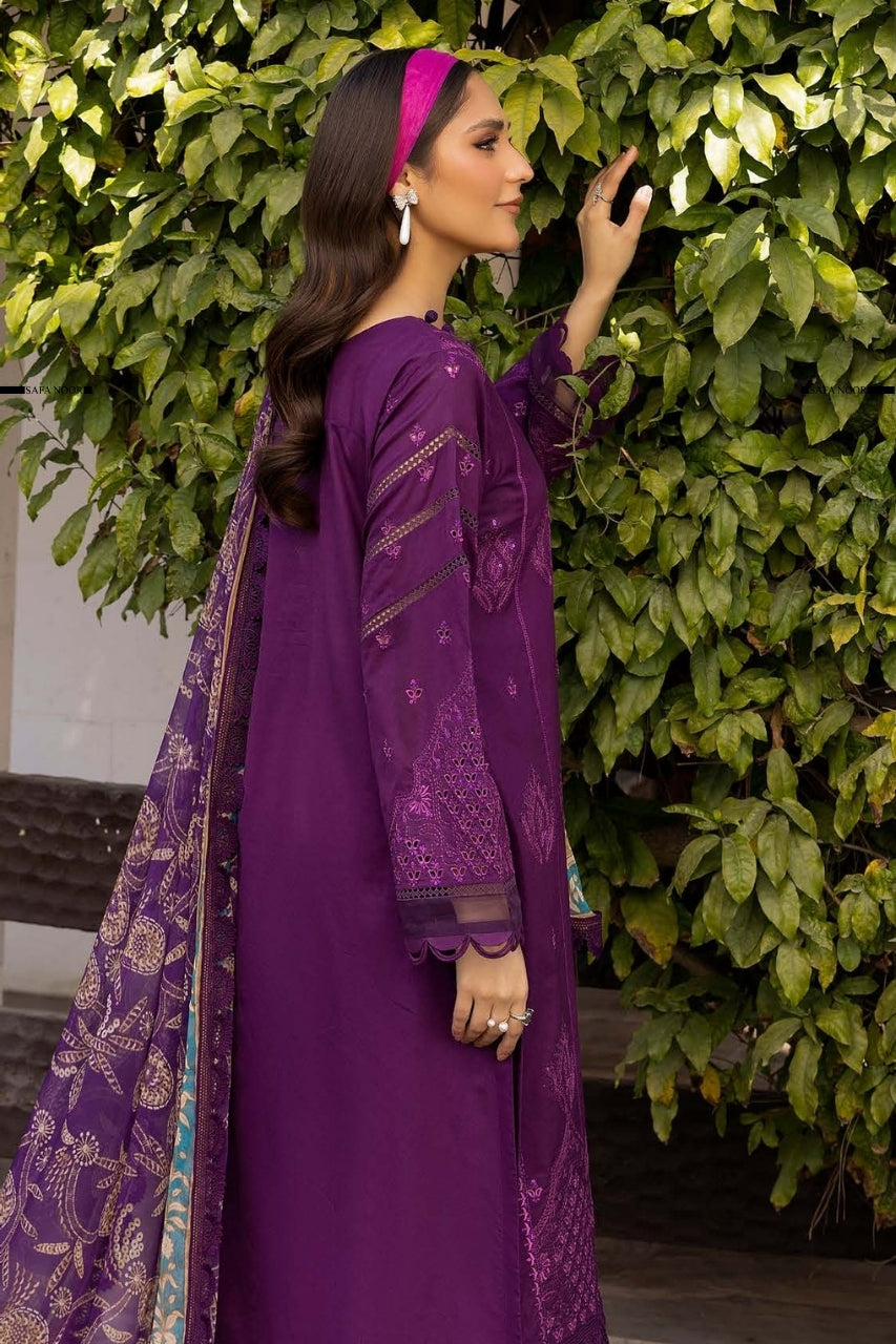 Nuri | Safa Noor Luxury Lawn | 3PC