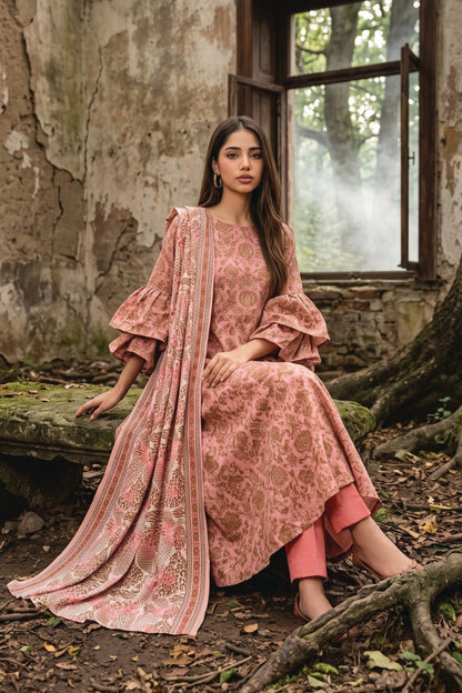 Zesh Digital Printed Khaddar 3PC