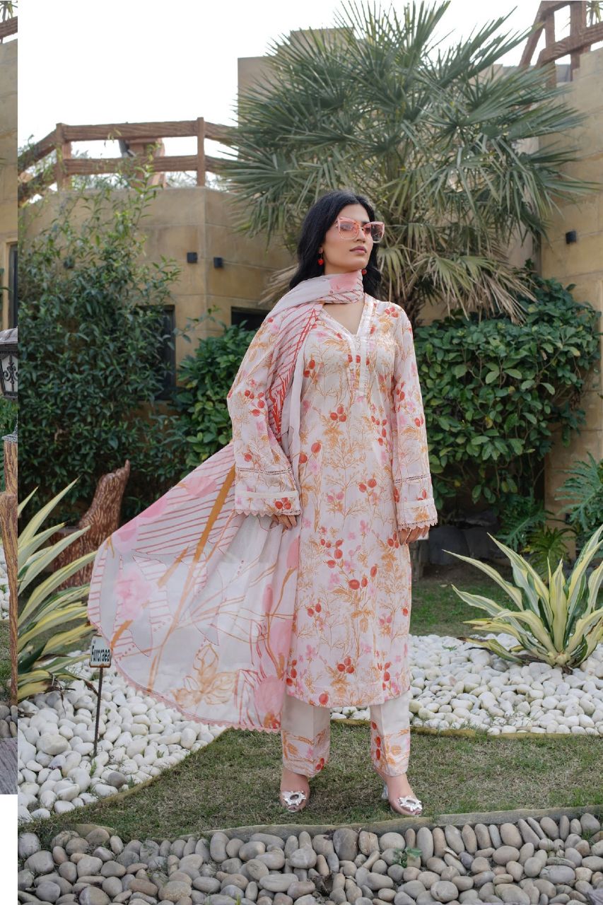 Madham By Lala Digital Printed Lawn 3PC