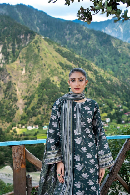 Zesh Airjet Printed Khaddar 3PC