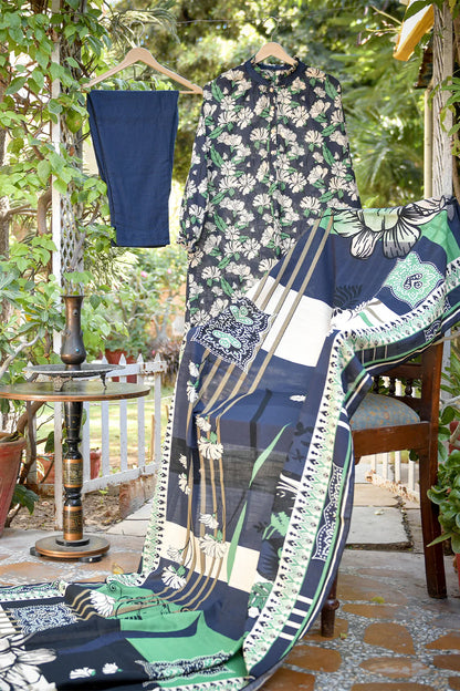 Nuray By Murashe Slub Khaddar 3PC