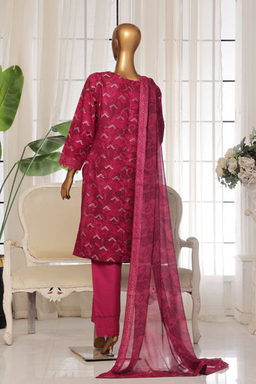 Khoobsurat By Anaya Noor Fine Jacquard Lawn 3-PC