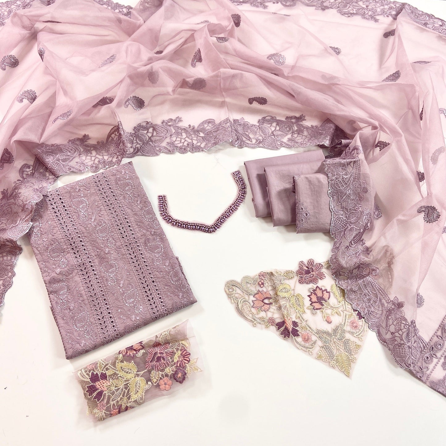 Imrozia Luxury Embroidered Lawn 3PC