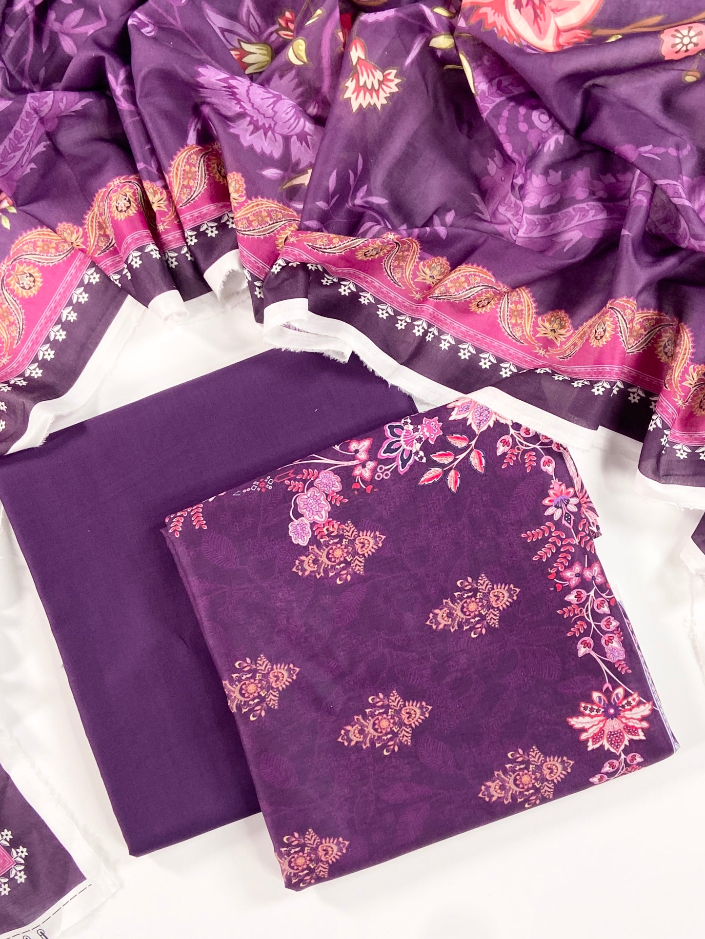 Mashaim Digital Printed Lawn 3PC