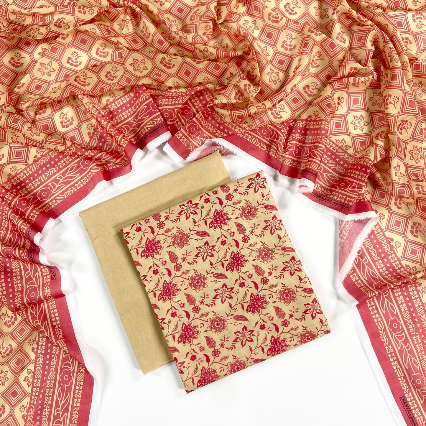 Safina Premium Printed Lawn 3PC