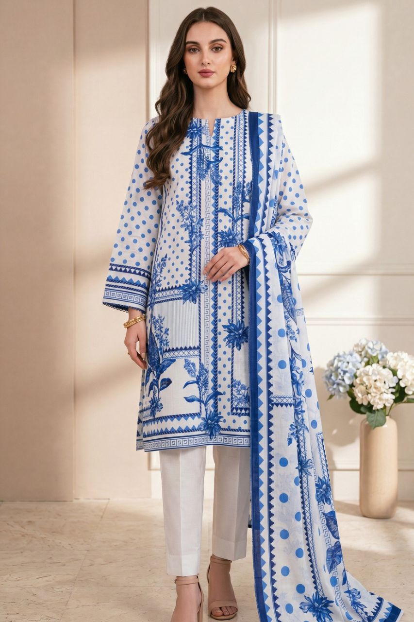Rang Preet Digital Printed Lawn 3PC