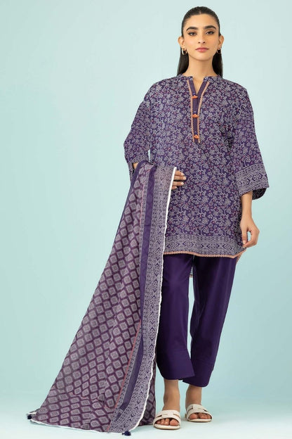 Orient Digital Printed Lawn 3PC