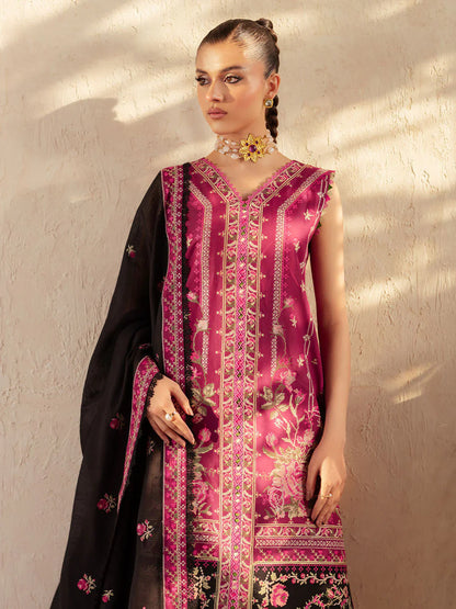 Mehroz | Bin ilyas Luxury Lawn | 3PC