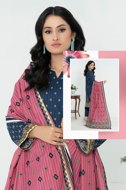 Junoon By Marooj Digital Printed Lawn 3PC