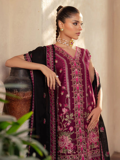 Mehroz | Bin ilyas Luxury Lawn | 3PC