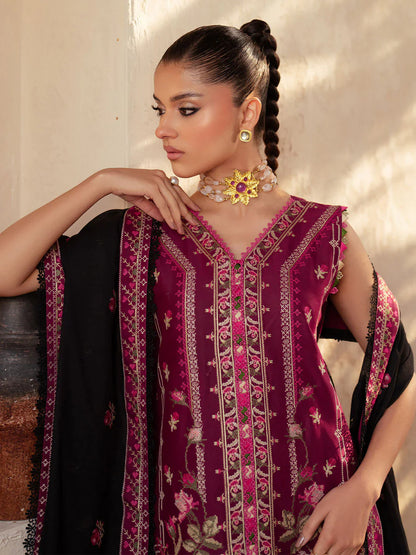 Mehroz | Bin ilyas Luxury Lawn | 3PC