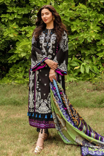 Zara Shahjahan Emb Lawn 3-PC