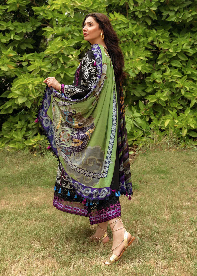 Zara Shahjahan Emb Lawn 3-PC