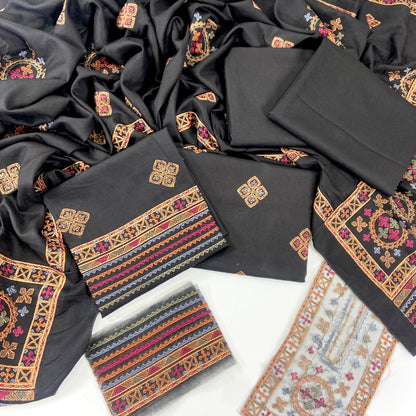 Bareeze Luxury Emb Dhanak Marina 3PC