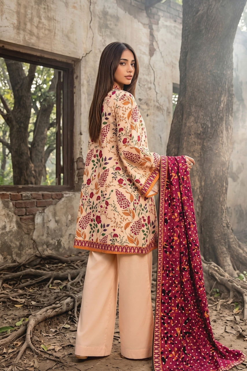 Zesh Digital Printed Khaddar 3PC