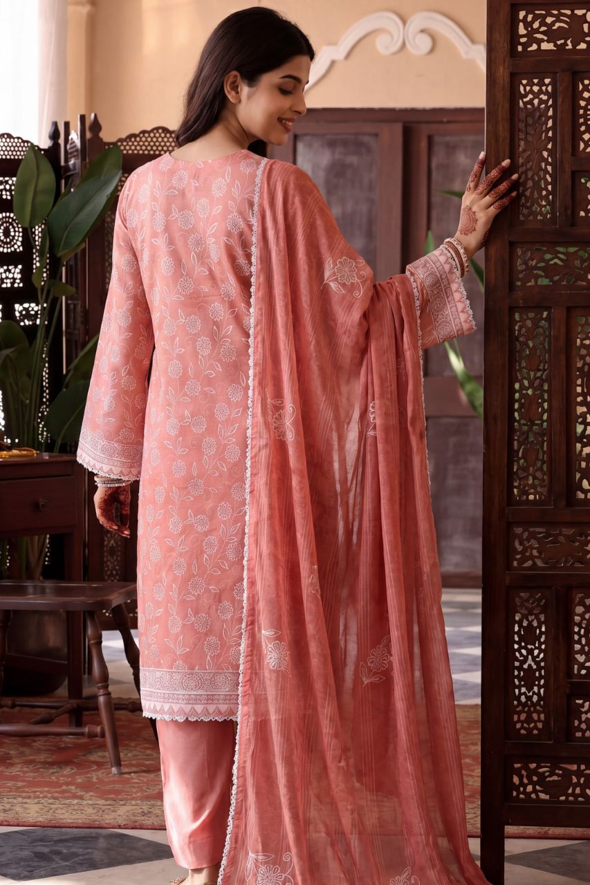 Fatima Bano By Payal Luxury Emb & Printed Lawn 3PC