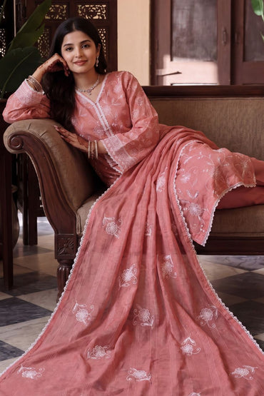 Fatima Bano By Payal Luxury Emb & Printed Lawn 3PC
