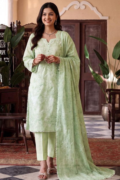 Fatima Bano By Payal Luxury Emb & Printed Lawn 3PC
