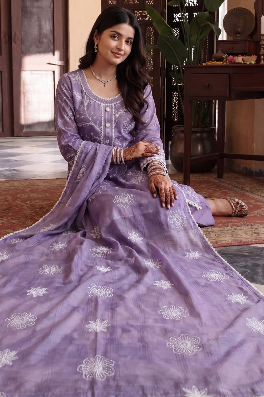 Fatima Bano By Payal Luxury Emb & Printed Lawn 3PC