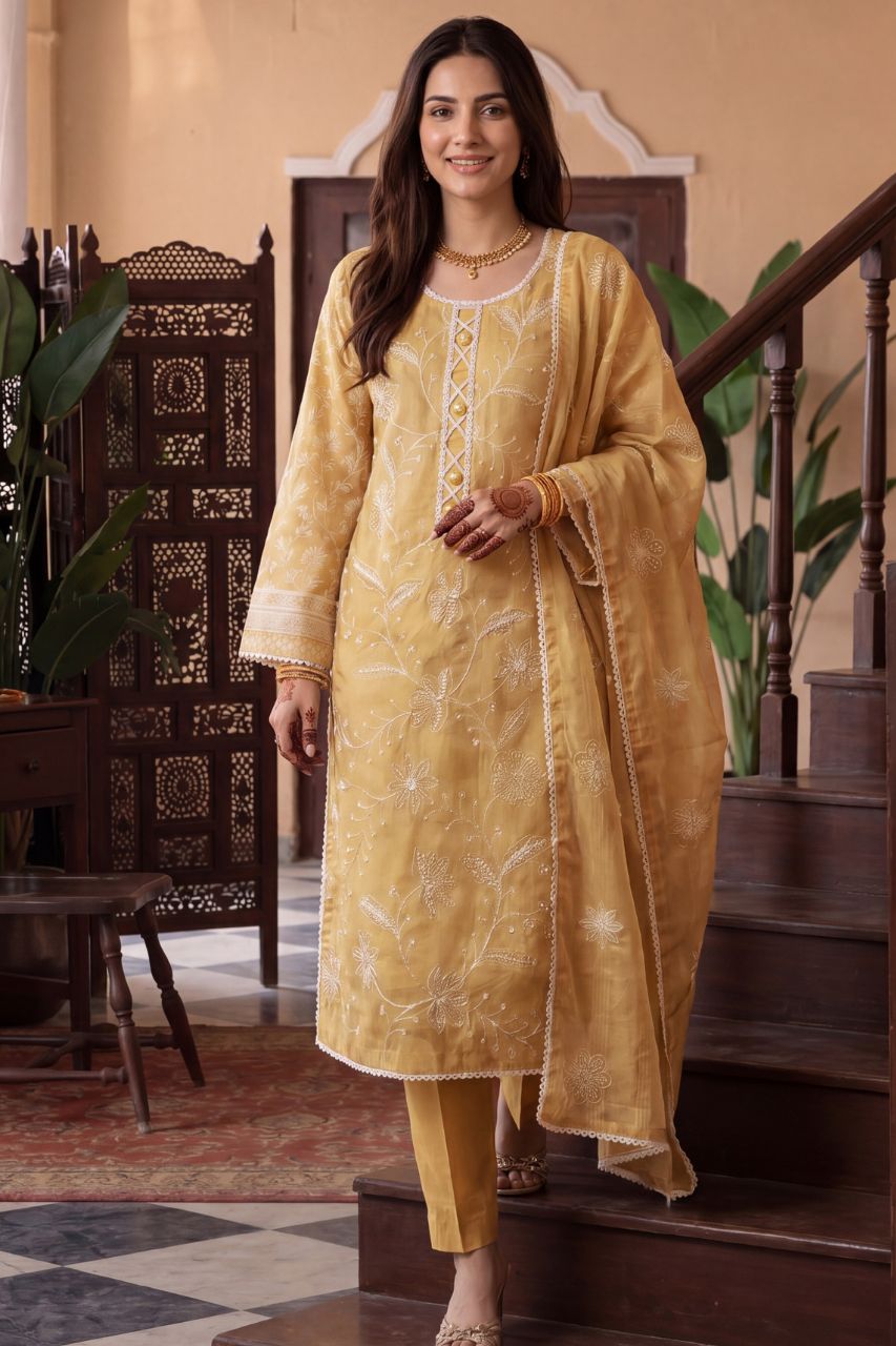 Fatima Bano By Payal Luxury Emb & Printed Lawn 3PC