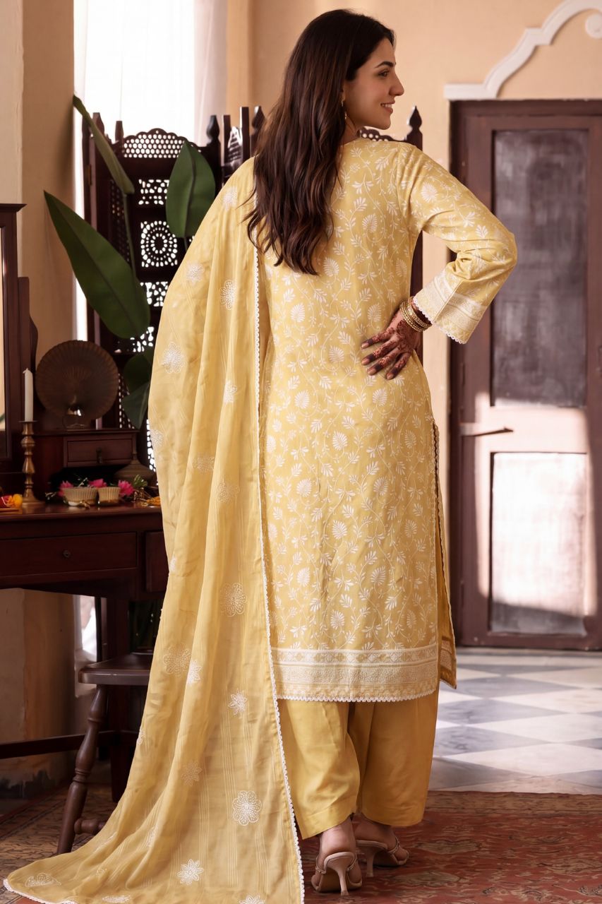 Fatima Bano By Payal Luxury Emb & Printed Lawn 3PC