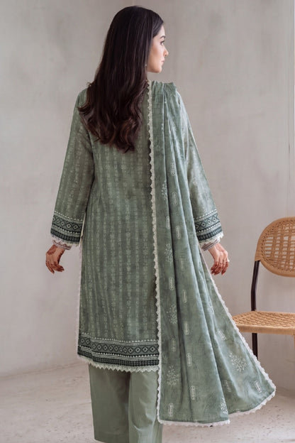 Fatima Bano By Nishaat Luxury Emb & Printed Lawn 3PC