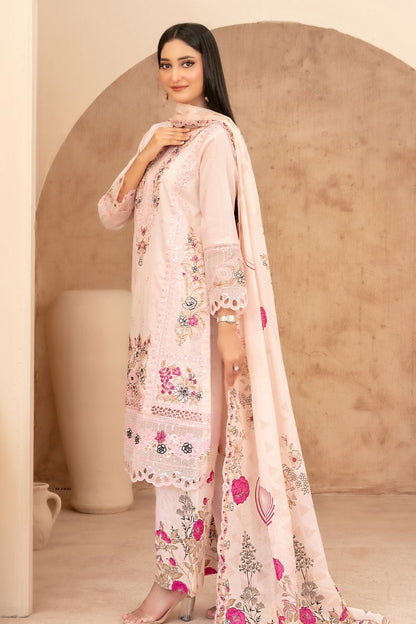 Echo Of Grace By Tawakkal Premium Emb Lawn 3PC
