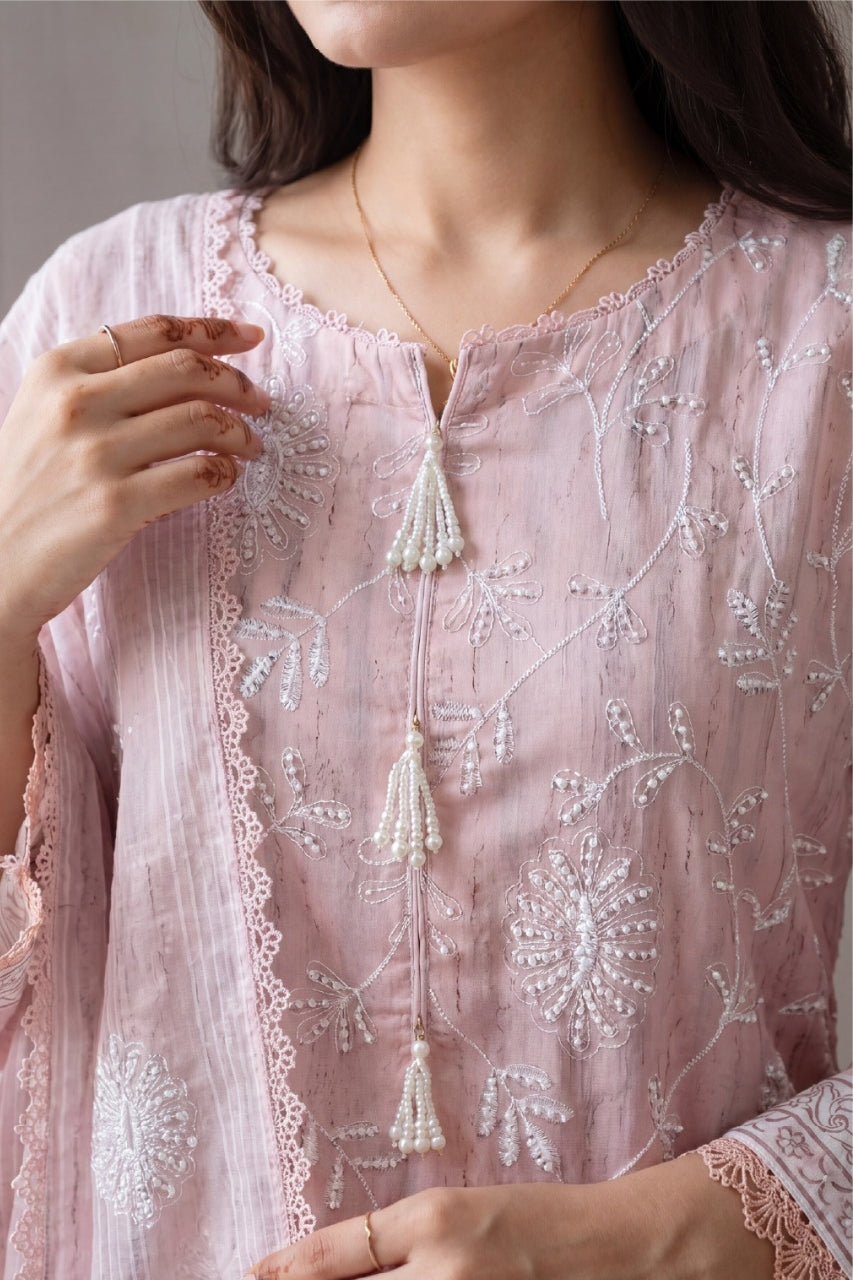 Fatima Bano By Nishaat Luxury Emb & Printed Lawn 3PC