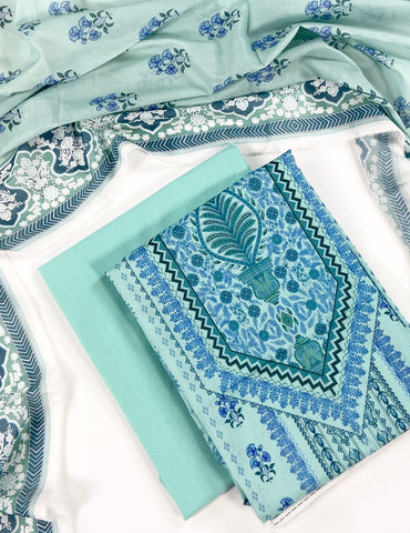 Belleza Digital Printed Lawn 3PC
