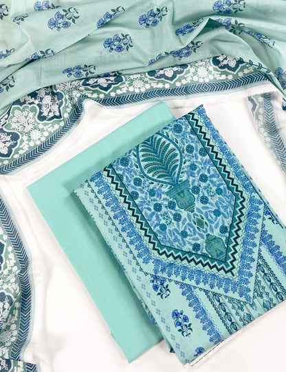Belleza Digital Printed Lawn 3PC