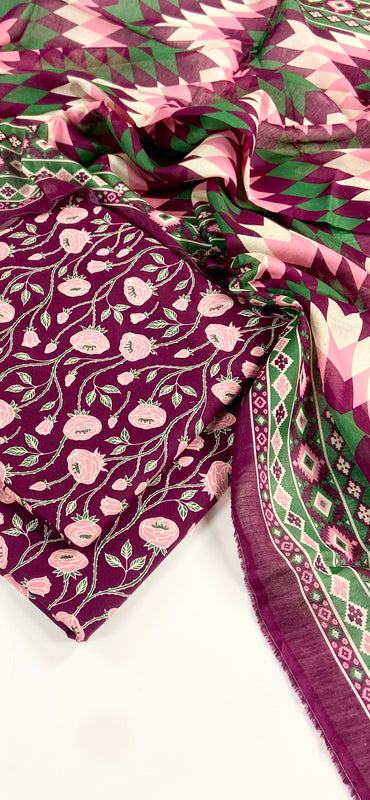 Regalia Digital Printed Lawn 3PC