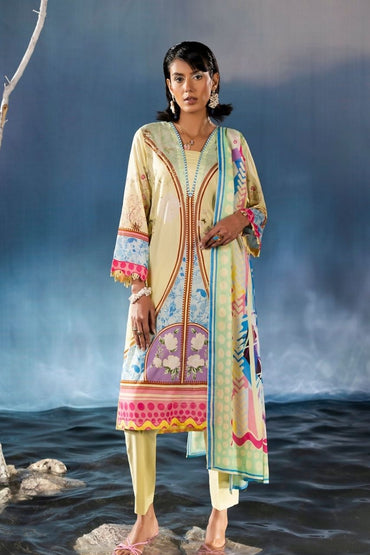 Pehli Kiran By Paltar Premium Printed Lawn 3PC