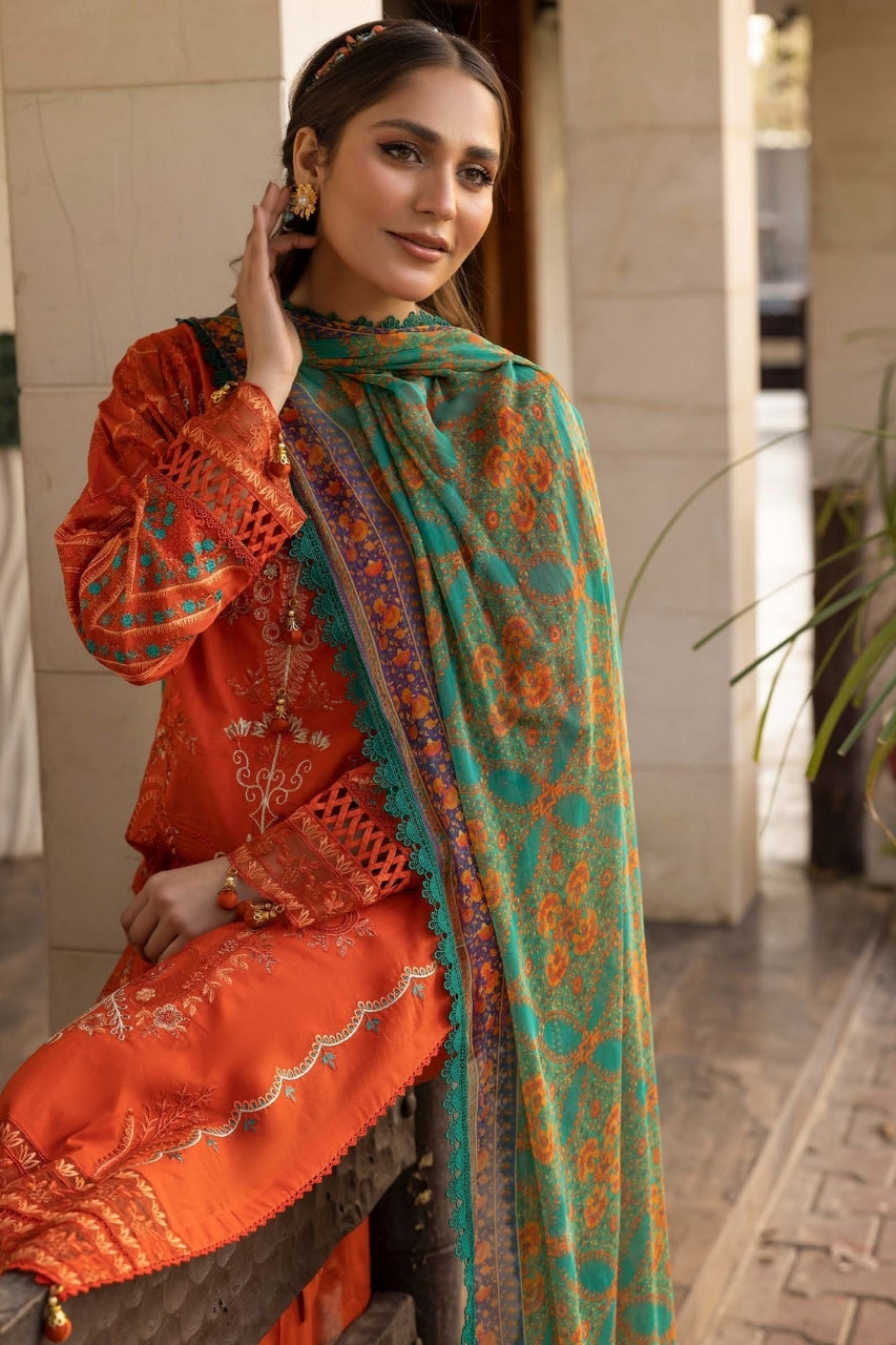 Nuri | Safa Noor Luxury Lawn | 3PC