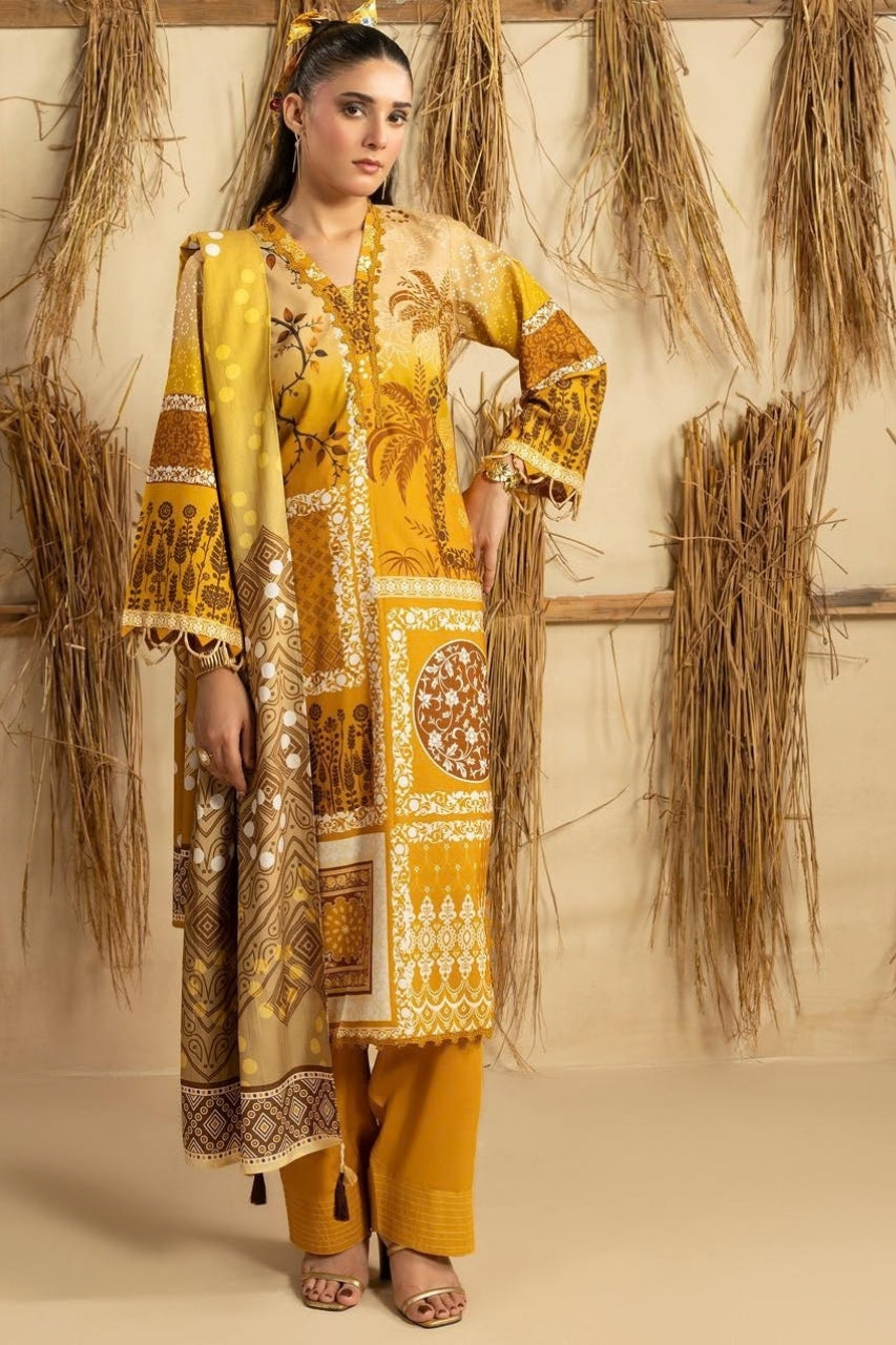 Mahrosh By Paltar Luxury Model Linen 3PC