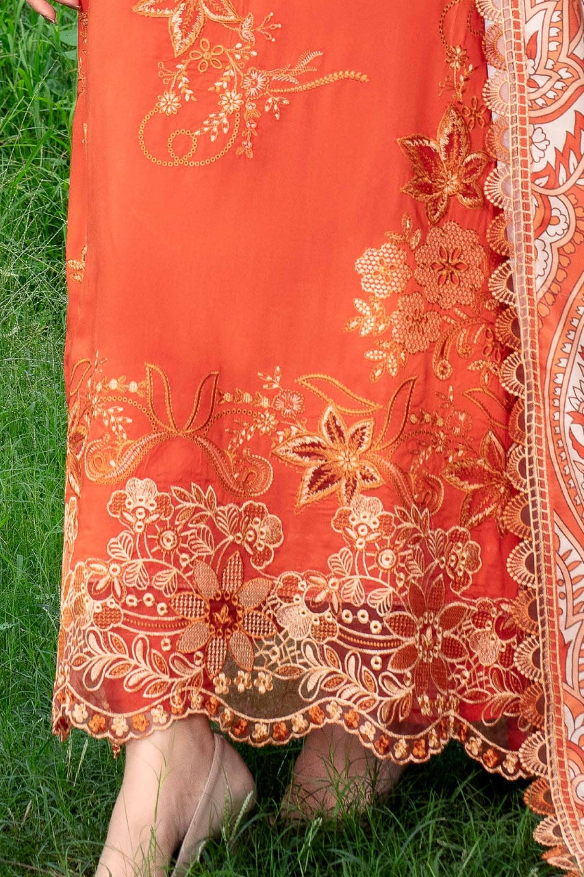 Falak By Feroza Luxury Embroidered Staple 3PC