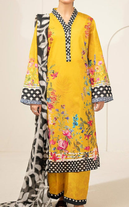 Limelight Printed Lawn 3PC
