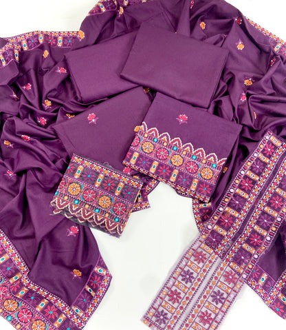 Bareeze Luxury Emb Suit 3PC