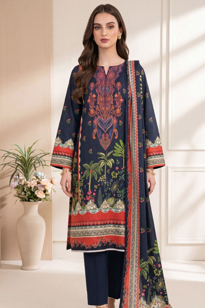 Rang Preet Digital Printed Lawn 3PC