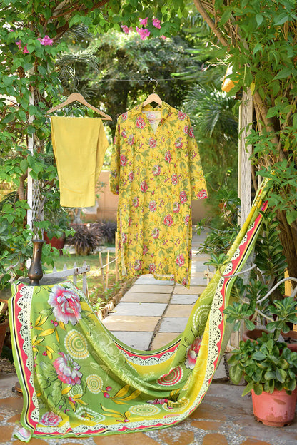 Nuray By Murashe Slub Khaddar 3PC