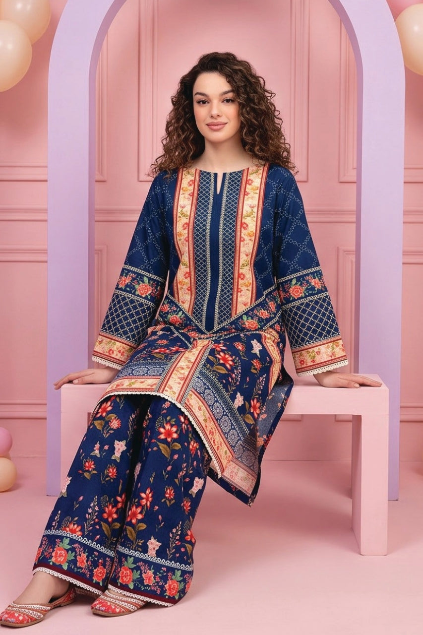 Cocoon By Regalia Digital Printed Khaddar 2PC